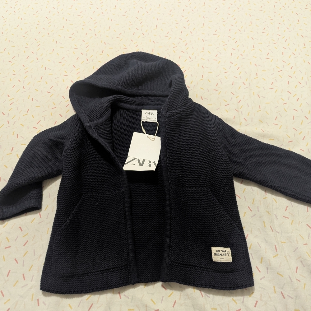 Zara Hooded Cardigan NWT